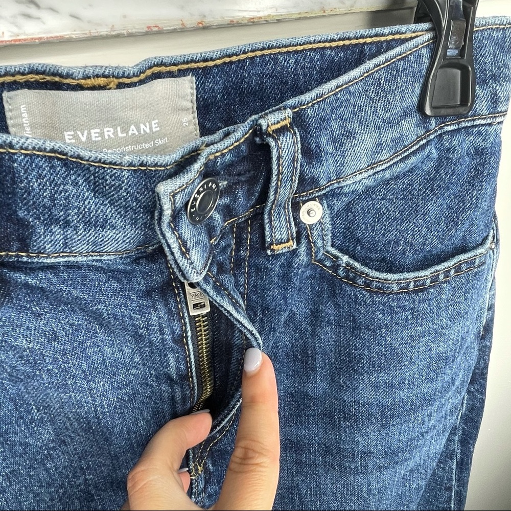 Everlane Denim Skirt - Picture 8 of 10